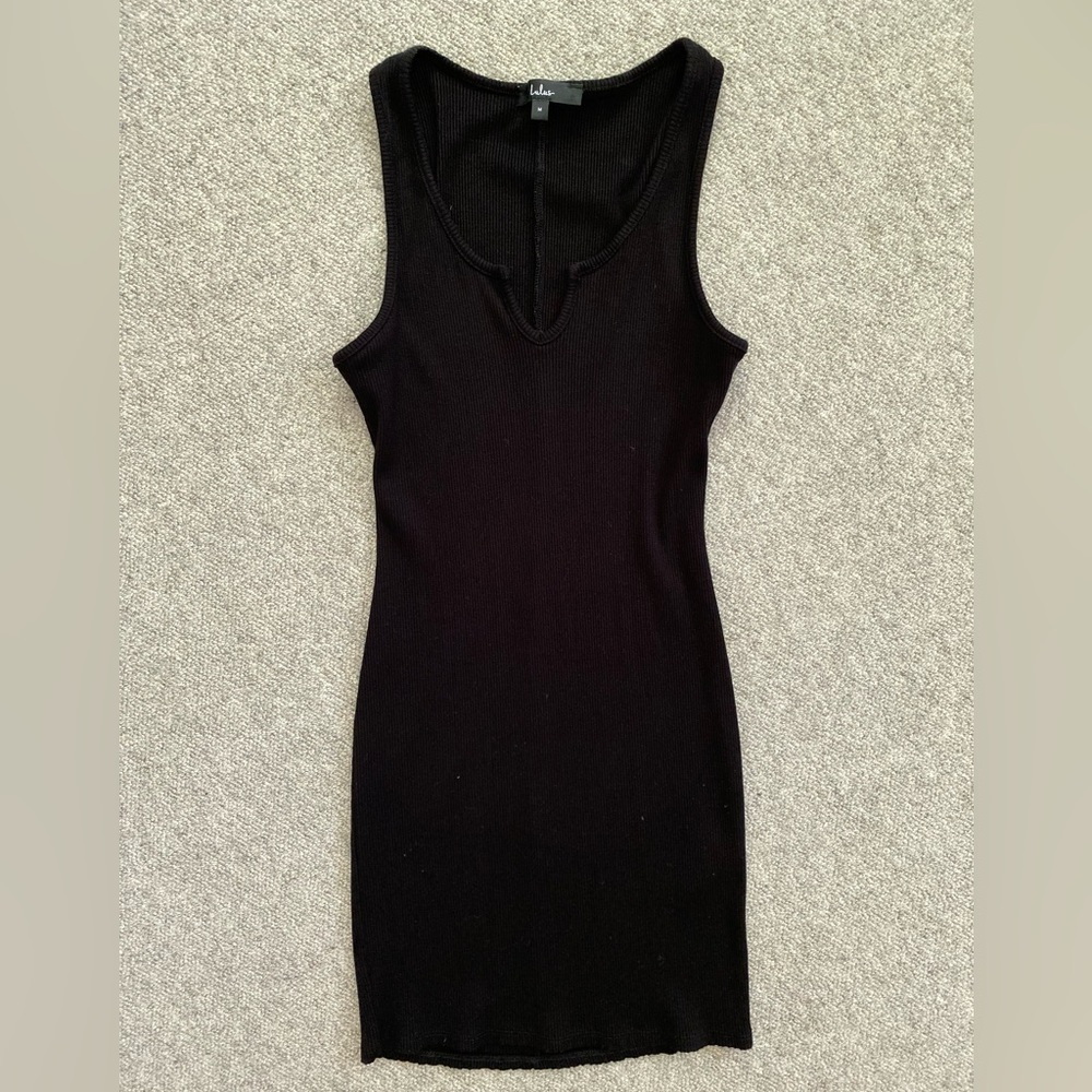 Ribbed Bodycon Mini Dress (Medium)
